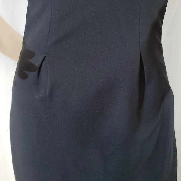 Trina Turk One Shoulder Little Black Dress. Women's Size 2 - Picture 6 of 8